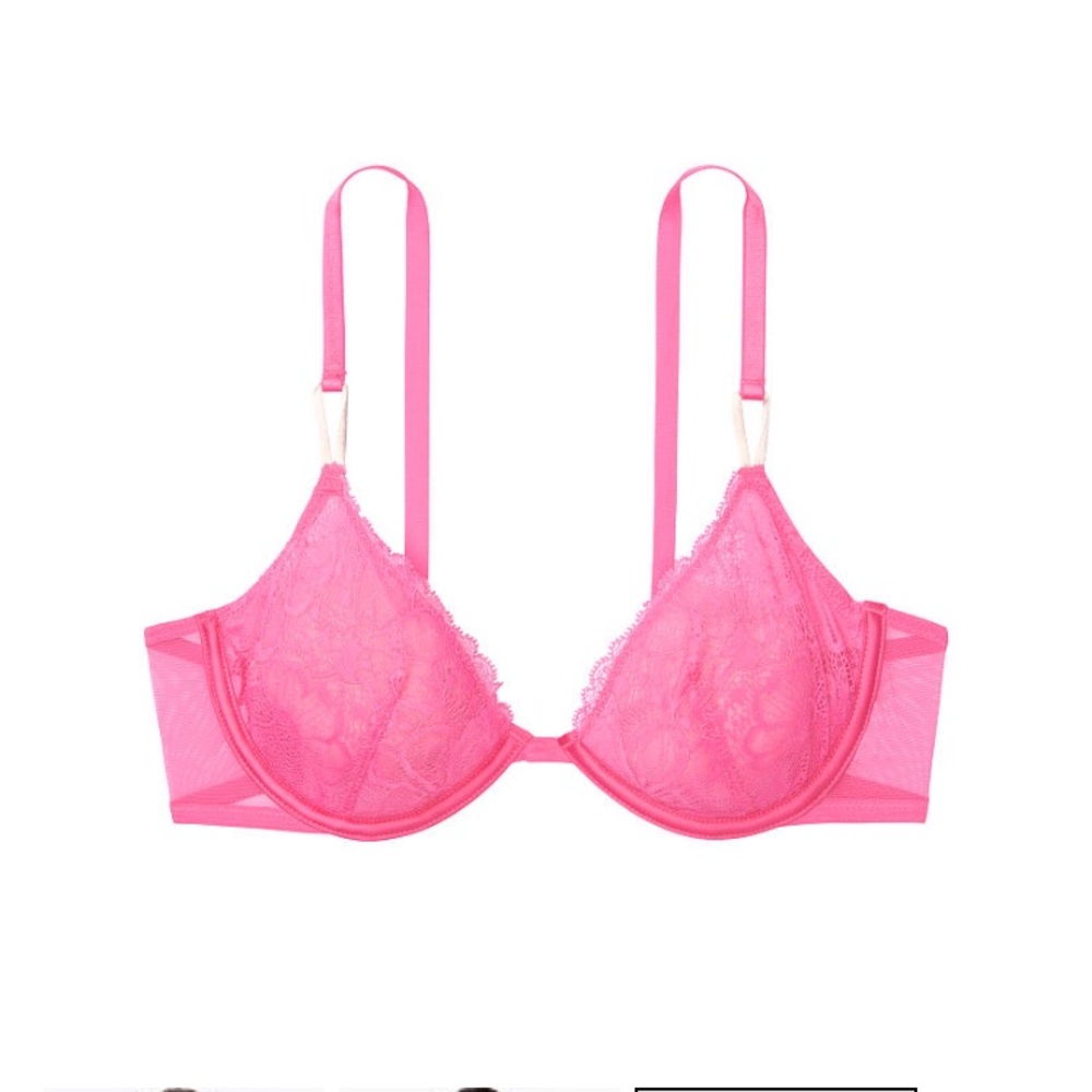 Victoria Secret Sexy Tee Unlined Sequin Demi Bra